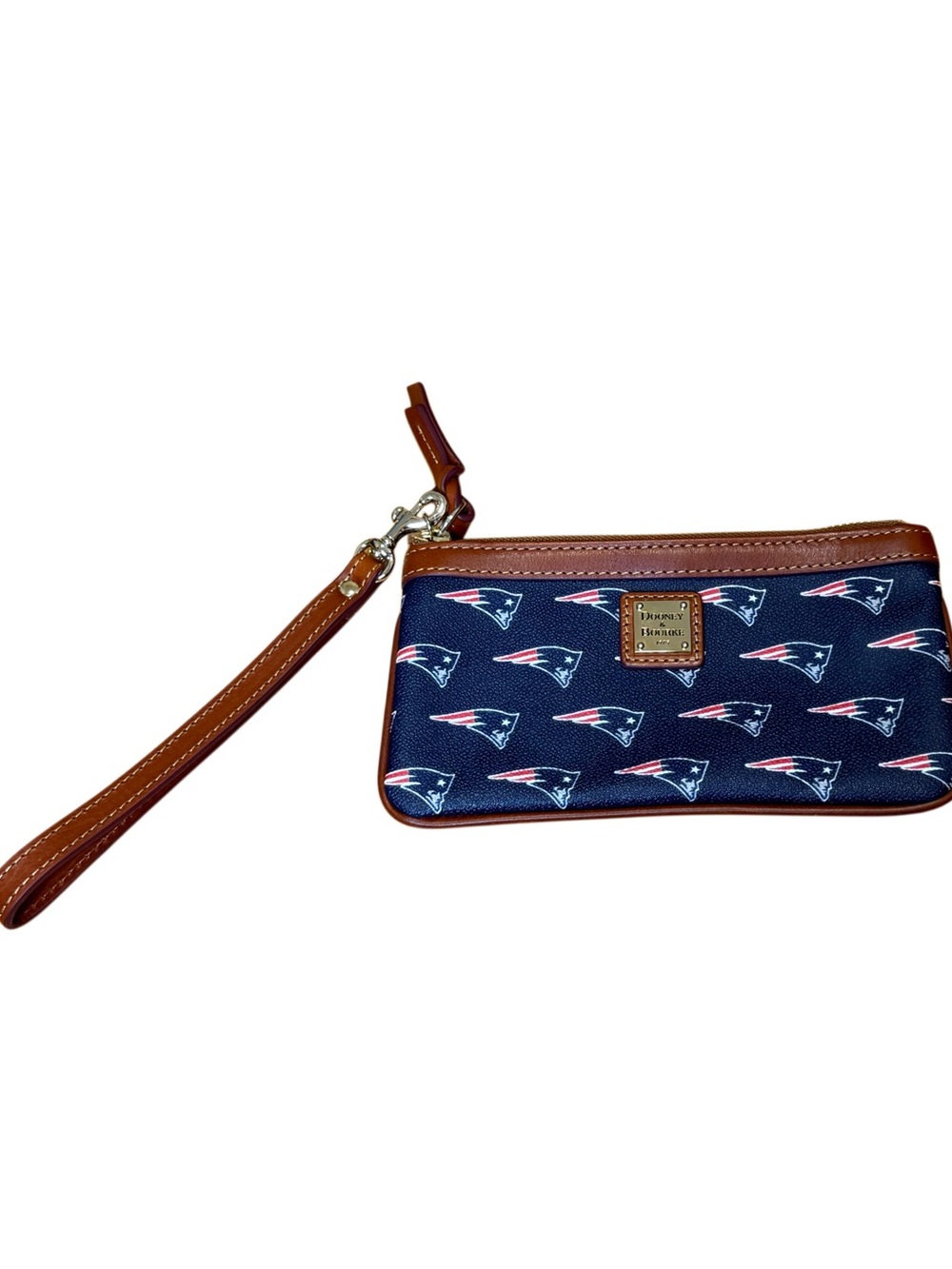 Dooney & Bourke x New England Patriots Wristlet Clutch
